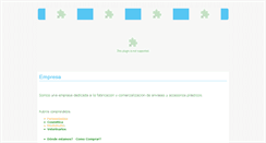 Desktop Screenshot of airenvases.com.ar